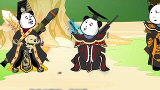 Thành Cát Tư Hãn, vị hoàng đế đầu tiên của nhà Tần, đã bị một con thú đuôi dài tấn công khi ông ra k