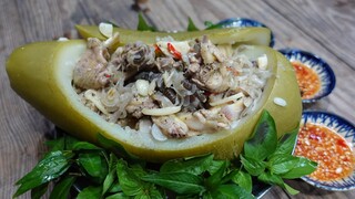 Bún gà hấp bầu - Bin Đen Miền Tây # 283