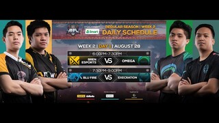 MPL-PH SEASON 6 WEEK 2 DAY 1 EXECRATION VS BLU FIRE GAME 1