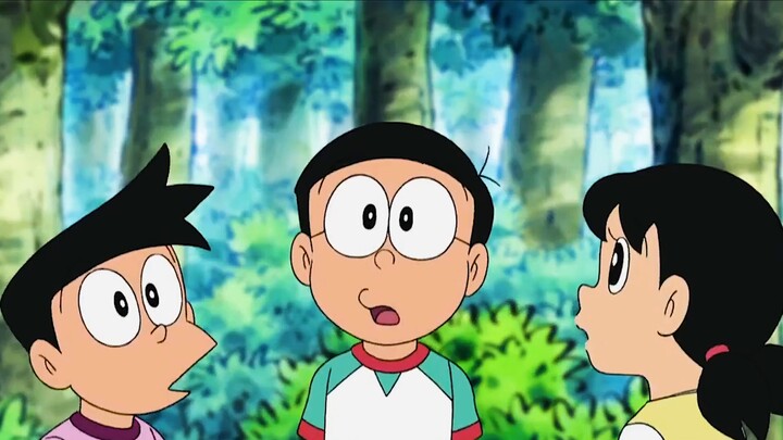 哆啦A梦：为夺回秘密基地妖怪军团决战胖虎，最后被一张脸吓傻