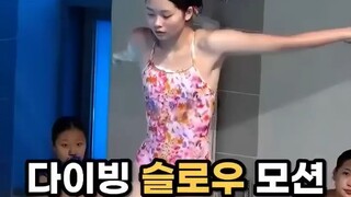 Beautiful diving Girl Korean 💦💦💦