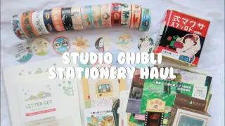 ☁️ Studio Ghibli Stationery Haul | maiden manila