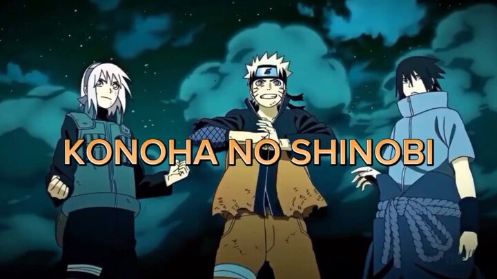 Shinobi Konoha keren - keren ga sih😎 🔥