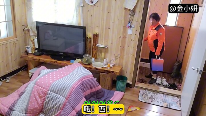 What would an anxious grandma do if she caught her son and daughter-in-law in the middle of their ba