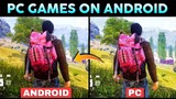 Top 5 PC Games On Android l Best Pc Games On Android 2022