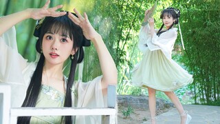 【Snowball】Cute and cute little sister, super sweet fan dance is here~❀Fan video