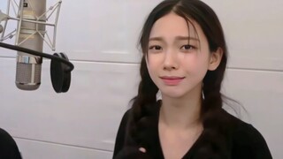 清嗓低音苏麻了！柳智敏录音室素颜生唱！