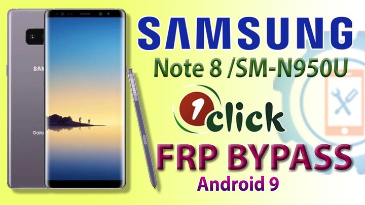 Samsung Note 8 FRP Bypass 2023 Free | How To Remove Google Account  Android 9 New Security