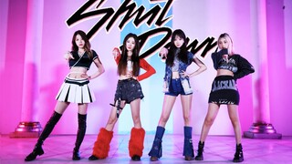 这能不上瘾？辣妹御姐粉墨登场 室外超还原BLACKPINK《shut down》全曲翻跳