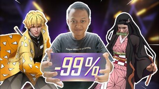 DISKON 99%? BORONG MYSTERY SHOP - FREE FIRE INDONESIA