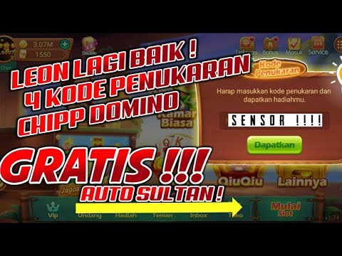 cara mendapatkan chipp gratis & 4 kode terbaru penukaran cipp domino island