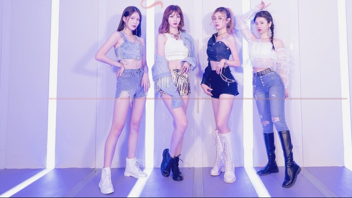 【BLACKPINK-How You Like That】“การปะทะกันครั้งล่าสุดระหว่างเสื้อผ้าและเดนิมเกาหลีดัดแปลงที่หายสาบสูญไ
