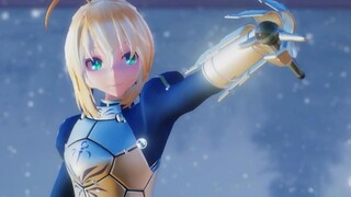 [MMD] FGO Saber อวยพรให้จักรพรรติของเราหน่อย ซีซัน่ใหม่มาแล้ว!