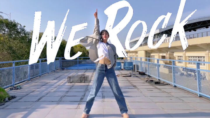 [Original Dance] Being a handsome guy today! We Rock full-song cover dance—hilarious, I can’t even k