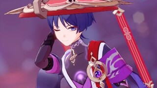 流浪者，但是雷元素 - New Thang【改模配布/原神MMD】