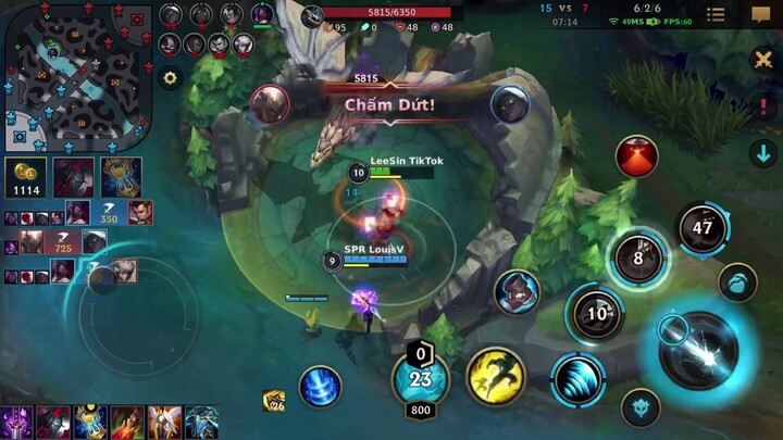 [Liên Minh Tốc Chiến] One Champ Leesin rank Thách Đấu đụng độ game thủ chuyên ng