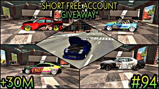 [🔴Short Free Account Giveaway#94 ] Car Parking Multiplayer 4.7.7