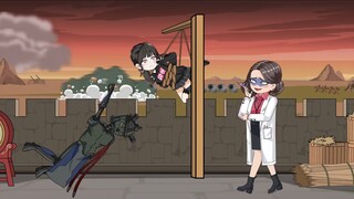 In order to become a hero by developing zombie serum, my mother pushed me into the zombie group as a