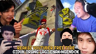 REAKSI YOUTUBER FREE FIRE KETEMU ORANG NGENDOK‼️PART 2