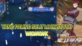 YANG PALING SULIT LOCK SUYOU SIH WKWKWK