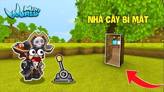 CÁCH SỐNG BÊN TRONG NHÀ CÂY BÍ MẬT VÀ AN TOÀN TRONG MINI WORLD*NHÀ BÍ MẬT TRONG CÂY