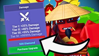 The new UPDATE allows you to deal 999 - INF DAMAGE! (Roblox Bedwars)