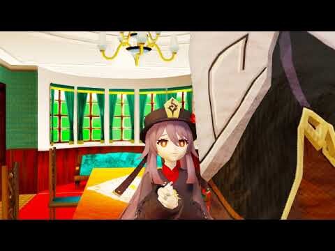 [MMD x Genshin Impact] One Punch-Hu Tao and Zhongli (Motion DL)