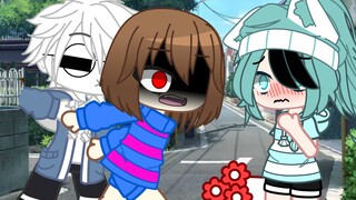 (Undertale) frisk×sans (FS)coo ขอโทษที่หลบฟ้าผ่า