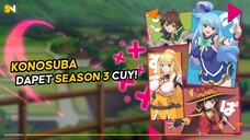 YANG DITUNGGU² Akhirnya Konosuba Dapet Season 3!🔥