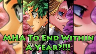 Horikoshi Confirms My Hero Academia Manga is Set To End Within a Year