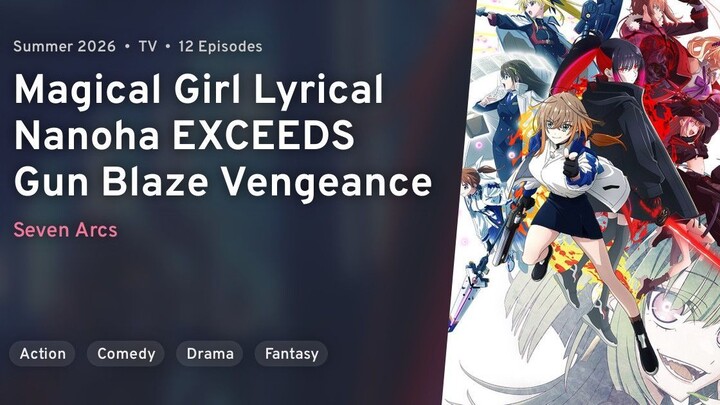 EP 1 - Mahou Shoujo Lyrical Nanoha EXCEEDS: Gun Blaze Vengeance Sub Indo