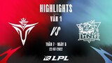 V5 vs LNG | Highlights - Game 1 | Tuần 7 Ngày 5 | LPL Mùa Hè 2022