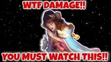 WTF DAMAGE 🔥 | YOU REALLY MUST TRY THIS ITEMS | GUINEVERE SAKURA WISHES | MOBILE LEGENDS