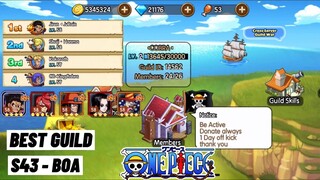 Best Guild on Server 43 Boa - •Cobra• One Piece OPG: Treasure Island Mobile
