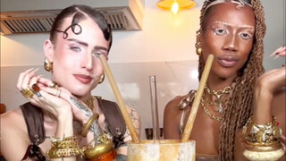 【Fairy Man's Cold Drink Shop】Caramel Cake Coffee