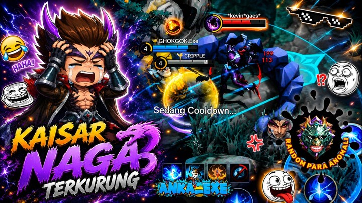 KITA KURUNG AJA INI SI KAISAR NAGA HYTAM ‼️‼️😹😹