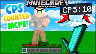 CPS Counter For MCPE 1.16+ | CPS Counter For Minecraft PE | 2021