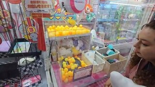 Jackpot on our Favorite Tourist Claw Machine!