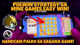 Phlwin ANG GALING PANALO LAGI DITO KAY SAGANA GAME! HANDCAM MINE GAMES