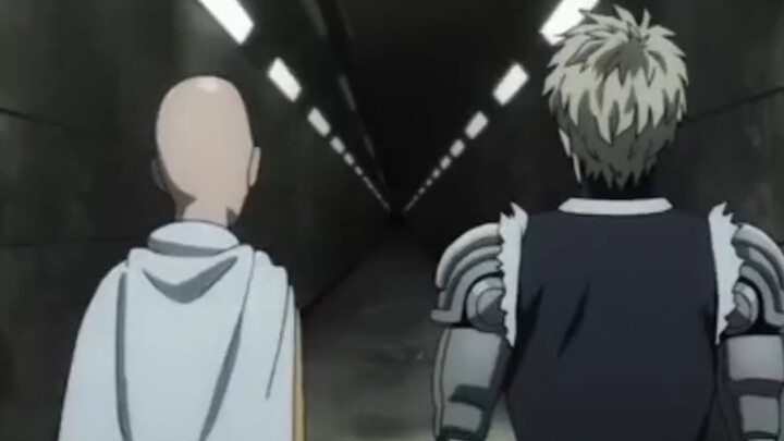 one punch man saitama dan genos
