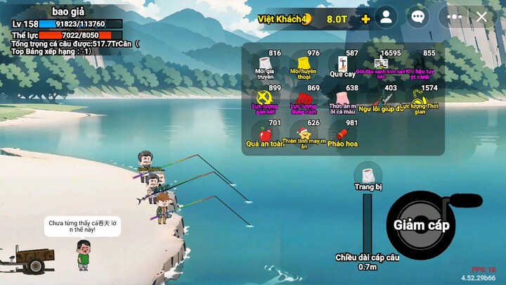 câu con cá 3 triệu cân