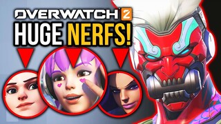 Overwatch 2 HUGE GENJI NERFS!?… Leaked Hero Balance Update!