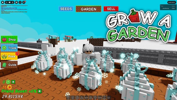 BUKA 13 WINTER EGG DI GROW A GARDEN