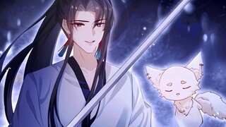 The young man's hand reached out to his master's...