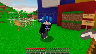 Sammy Và Phong Cận Bất Ngờ Phát Hiện Hầm BÍ Mật của NGỰA MẶT NGU Trong Minecraft