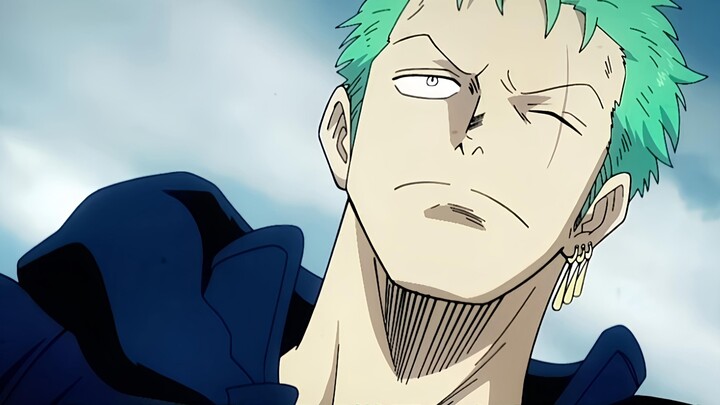"Membawa Anda melalui perubahan penampilan Roronoa Zoro sekaligus"