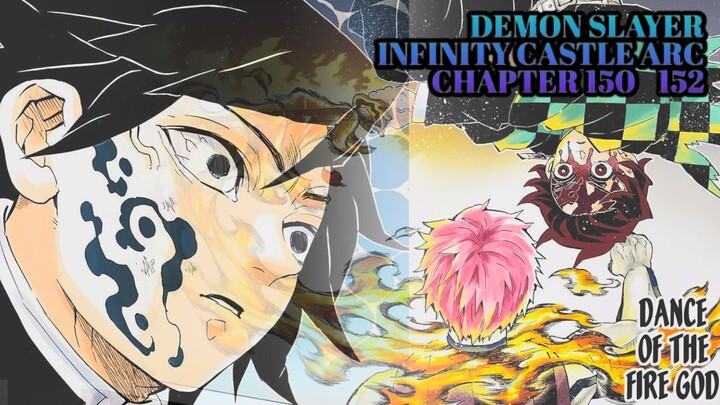 Ang demon slayer mark at ang ulo ng Upper moon 3. Demon Slayer Infinity Castle Arc Chapter 150 - 152