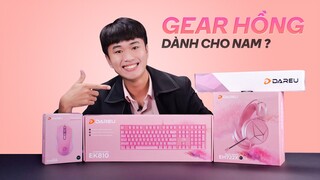 Chuẩn bị quà 1/6 cho bạn gái? | Combo gear hồng giá rẻ siêu xinh!!!