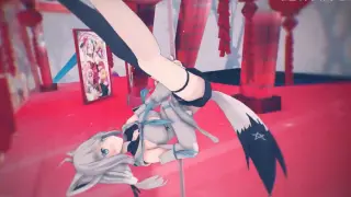 [Blakami Fubuki/MMD] Little fox pole dancing, awsl~