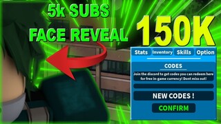 (150K) New Code + Face Reveal  ! | Boku No Roblox: Remastered |Roblox MHA Game